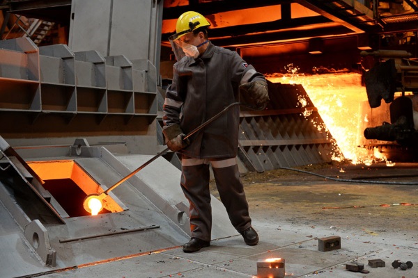 Горновой шахтной печи