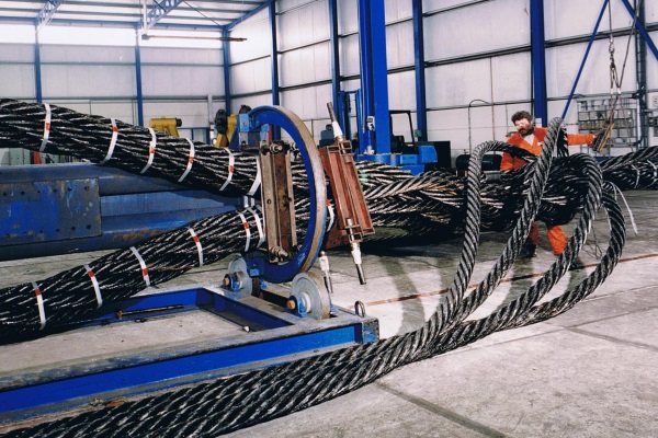 Заплетчик стропов из стальных канатов