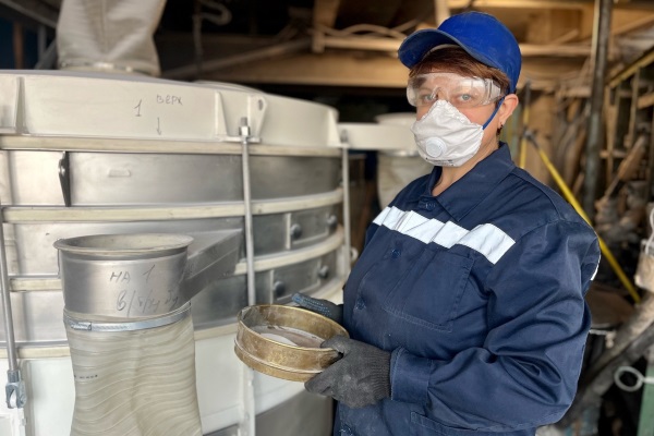 Рассевальщик шлифзерна и шлифпорошков